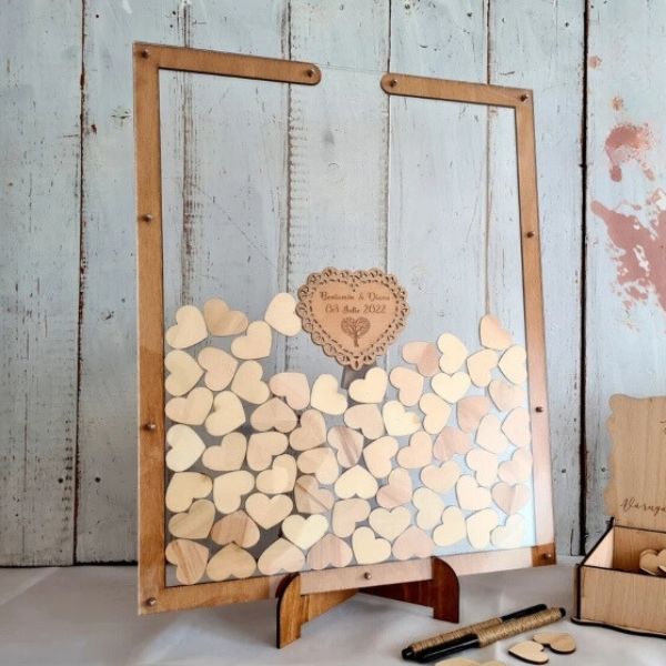 Rectangular Guestbook Dropbox, guest book