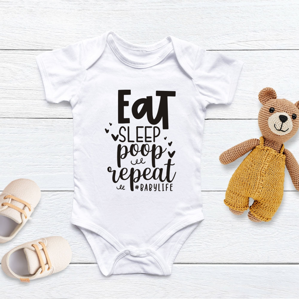 Onesie - #Babylife, white