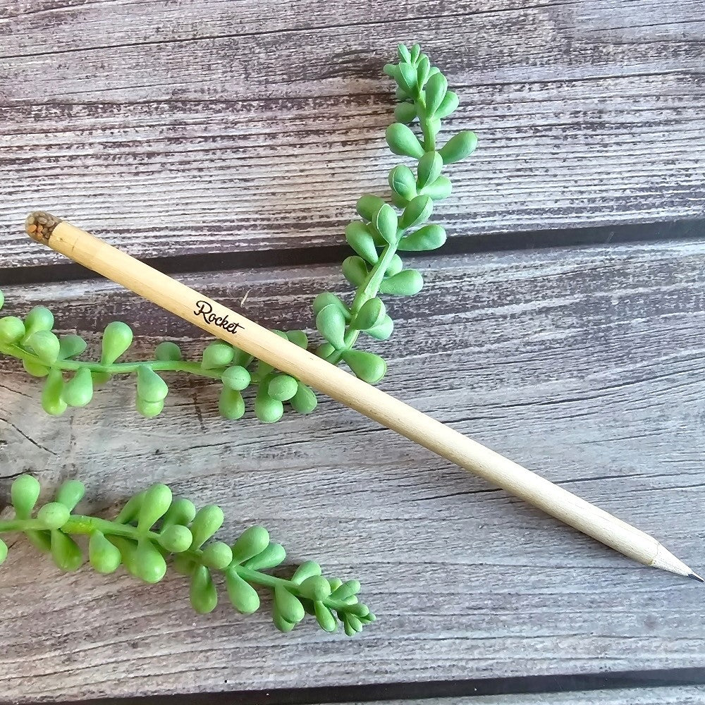 Seed Pencils, green, wedding favour