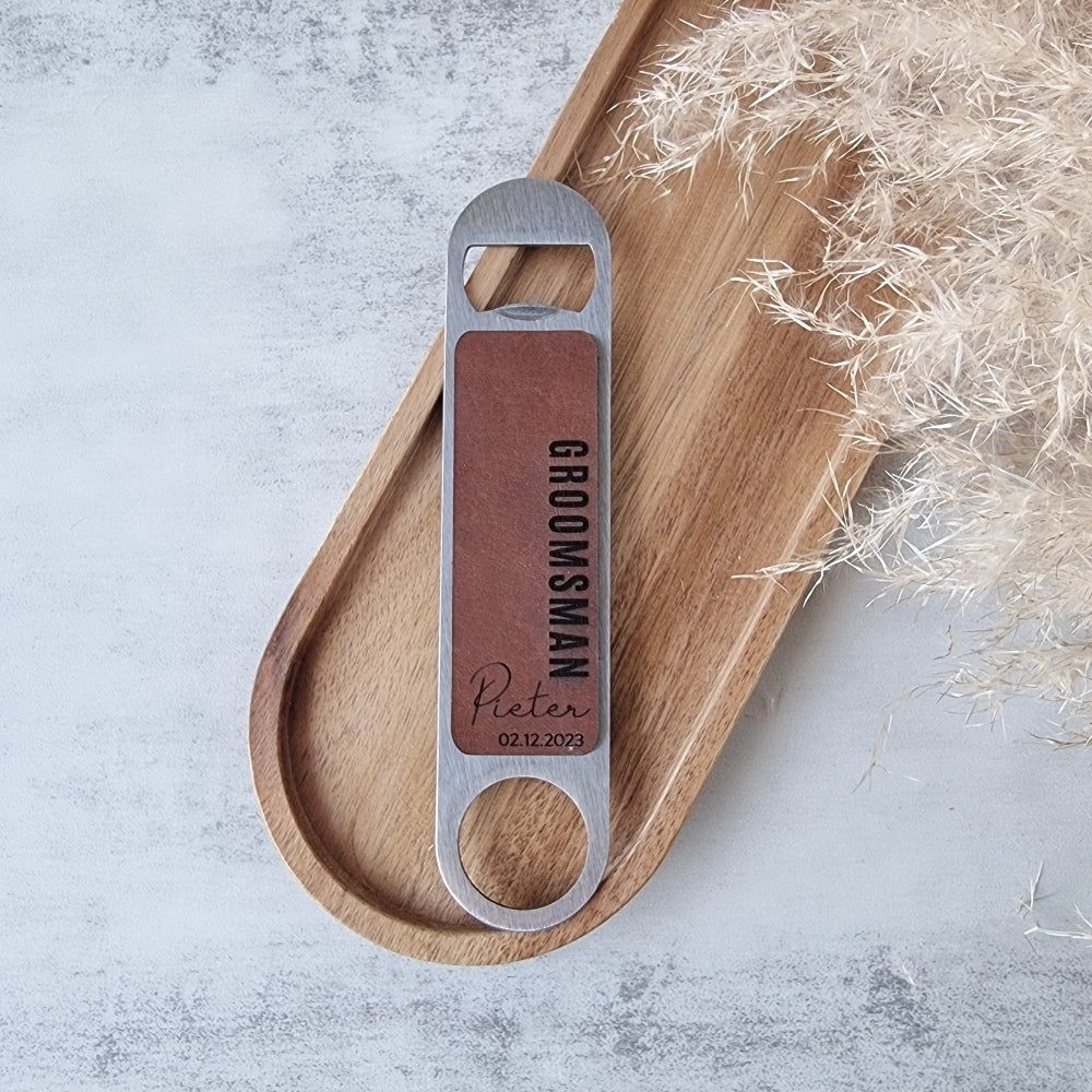 Bar Blade: Bespoke Brew Pal - Custom Stainless Steel Bar blade, stainless steel, wedding favour