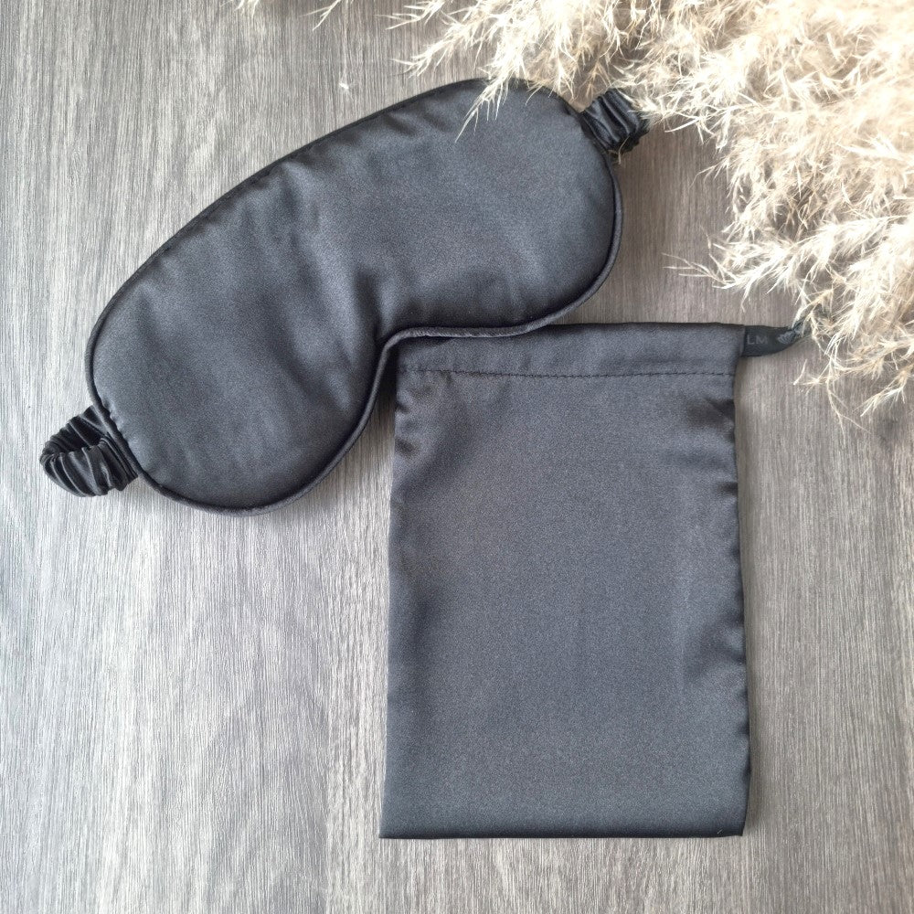 Satin Sleeping Eye Mask with Pouch