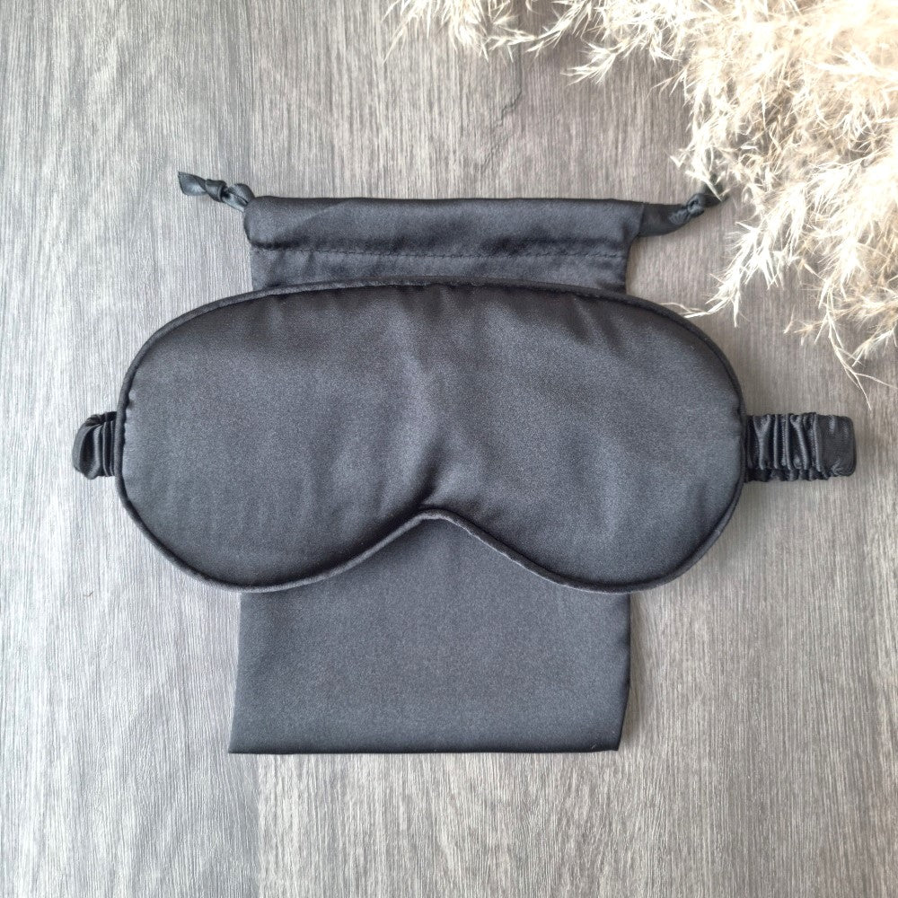 Satin Sleeping Eye Mask with Pouch
