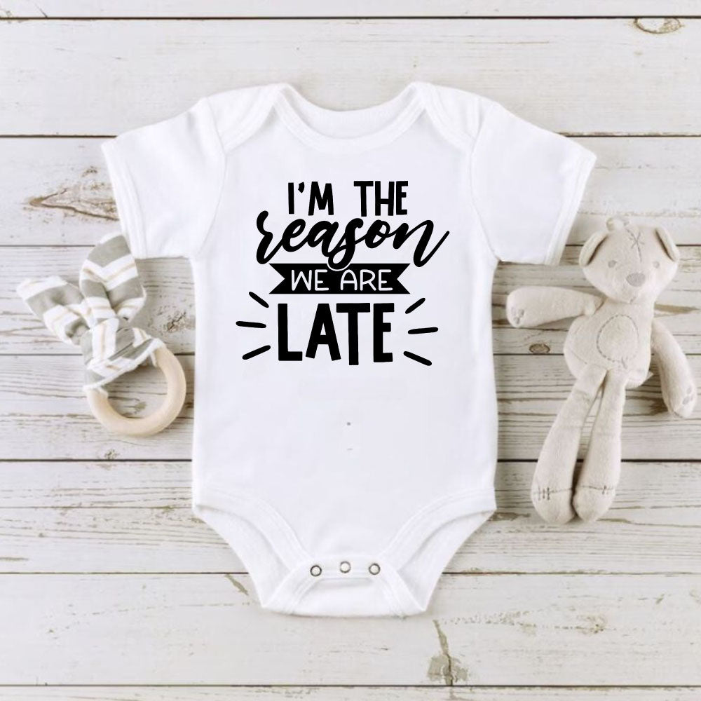 Onesie - I'm the Reason, white