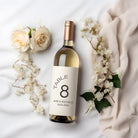 Elegant Wine Label Table Numbers (label only), table number