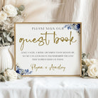 midnight-blooms-printed-guestbook-a4-sign, guest book, A4