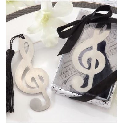 Timeless Duet - Musical Bookmark Favour, wedding favour