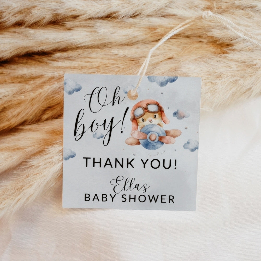 Oh boy! Adventure series Thank you tags