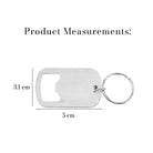 Bottle Opener Keyring
