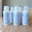 Personalised Mini hand lotion - 50ml, cream
