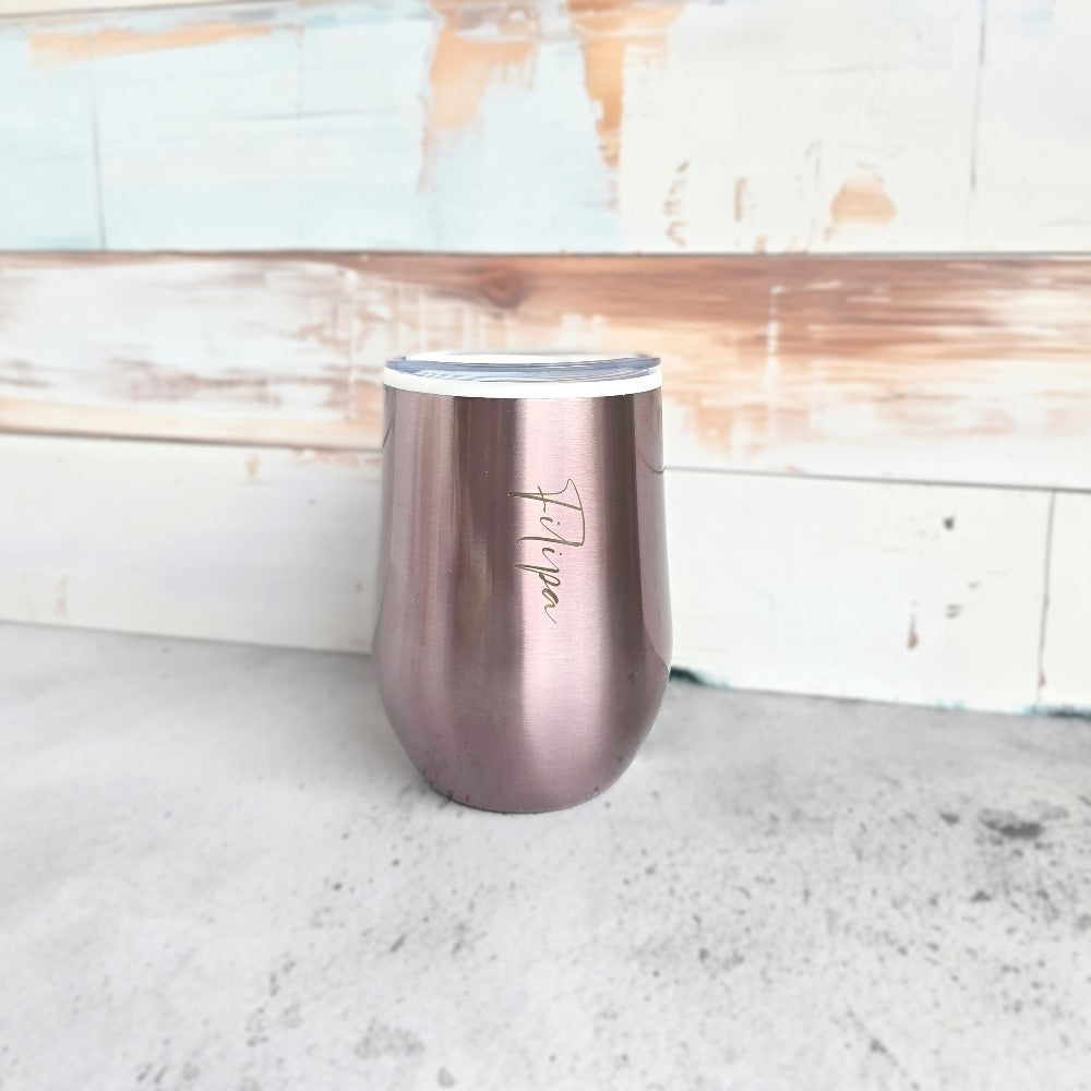 tumbler 350ml in rose gold colour