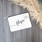 Personalised Cosmetic Bags, cotton, wedding favour