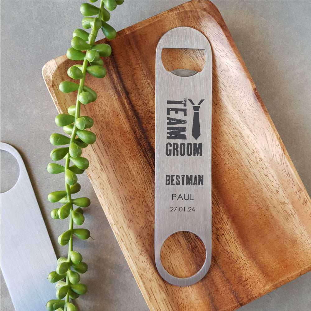 Bar blades for Grooms Bestman and Groomsman