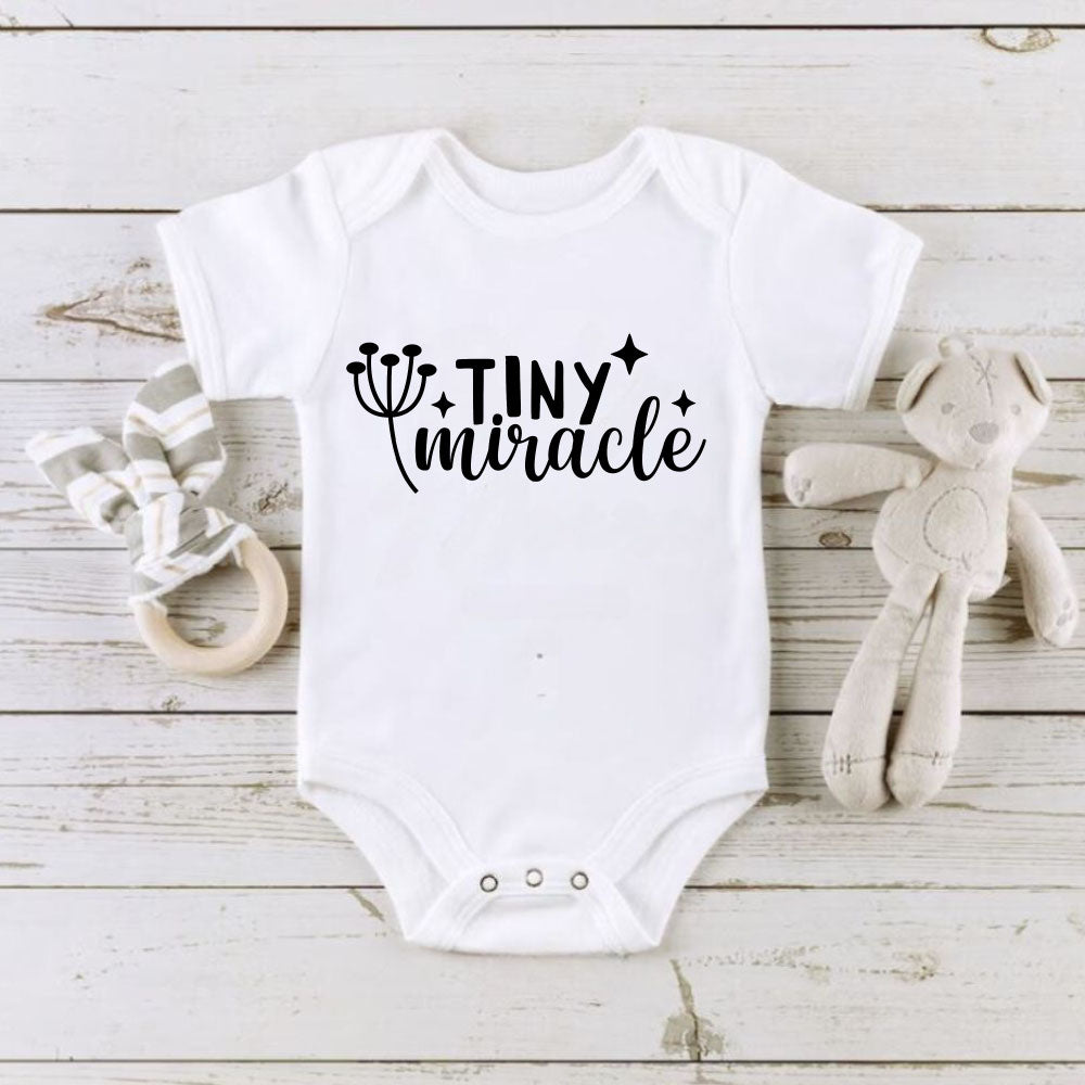 Onesie - Tiny Miracle, white