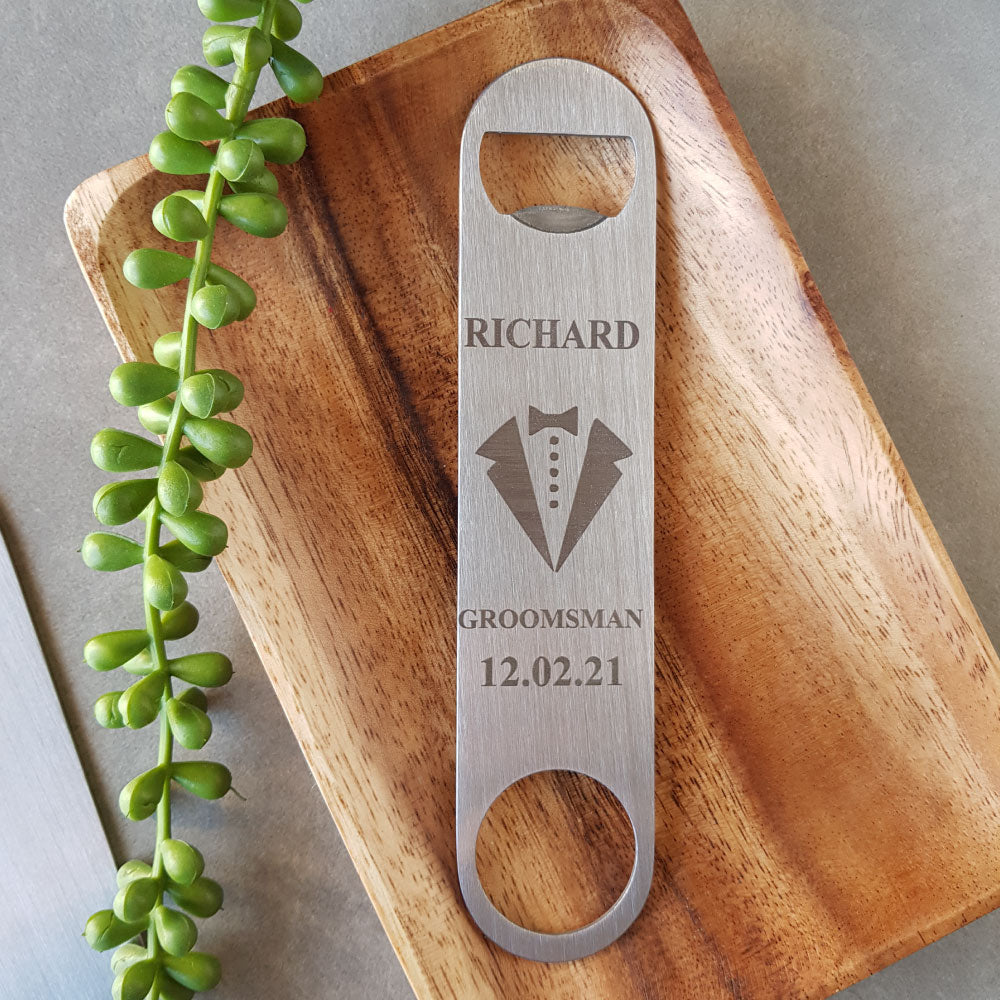 Bar blades for Grooms Bestman and Groomsman