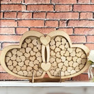 Two Hearts Guestbook Dropbox, guest book