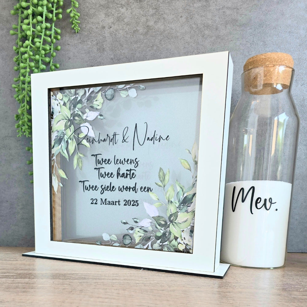 Unity Ceremony Sand Box in white