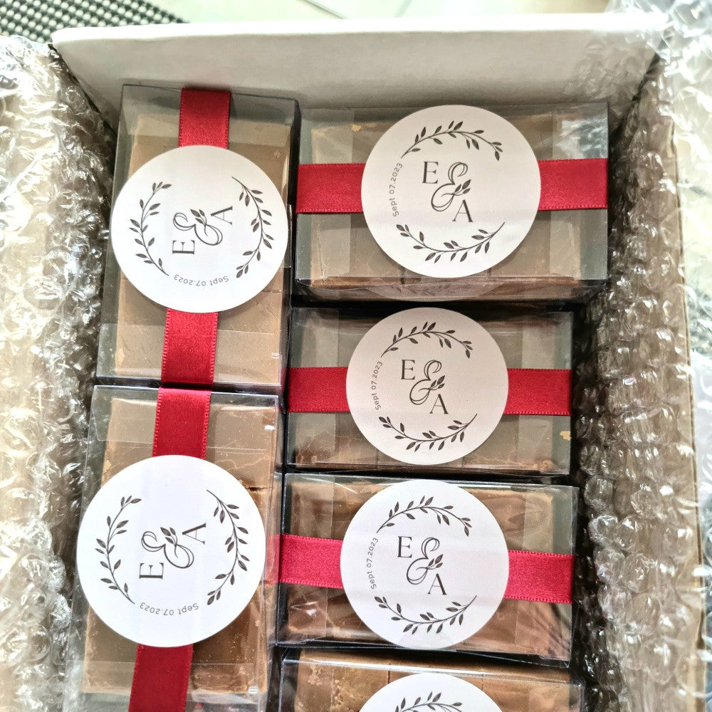 fudge favour custom sticker
