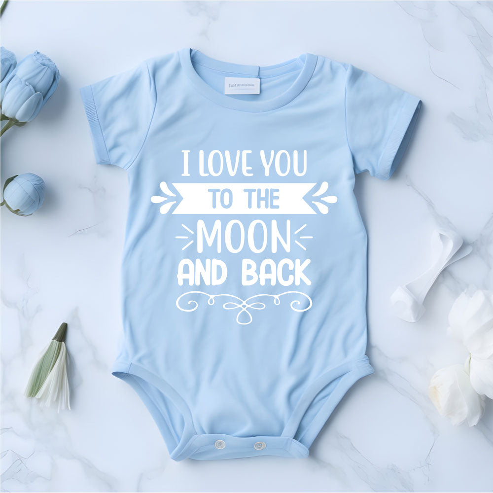 Onesie - Love You to the Moon, white