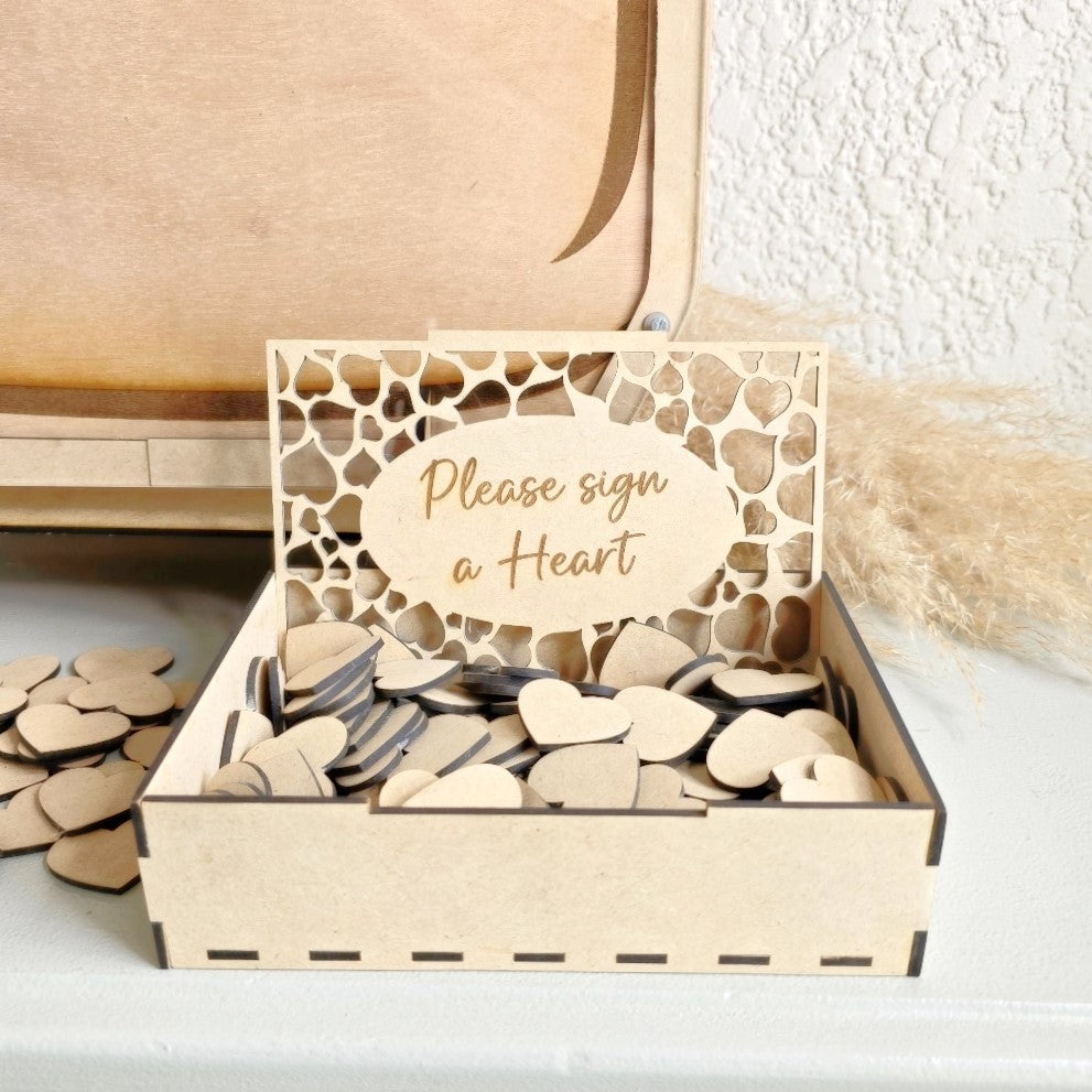 Mason Jar Guestbook Dropbox