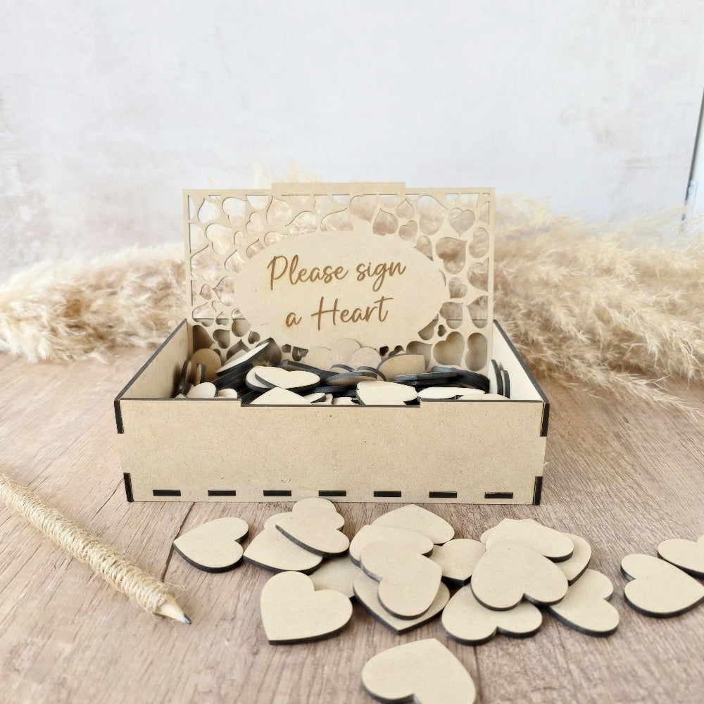 Mason Jar Guestbook Dropbox