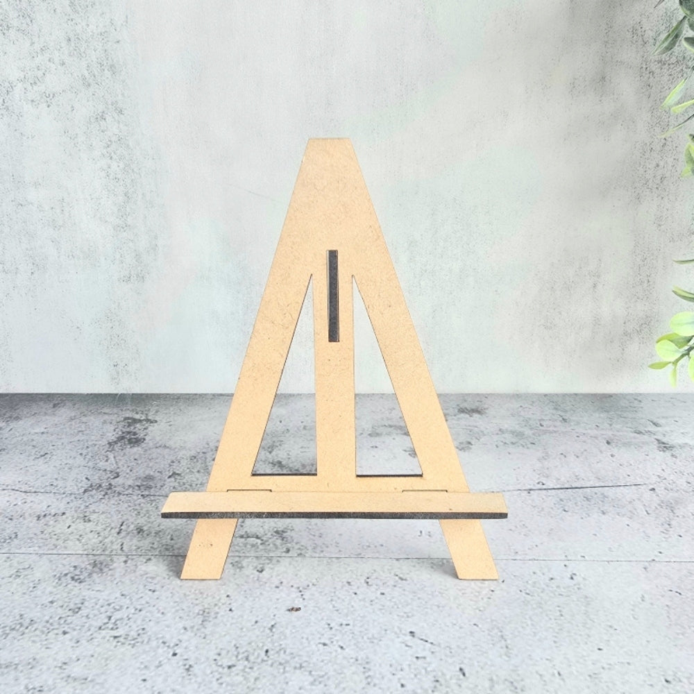 Miniature Wooden Easels, wood, table number