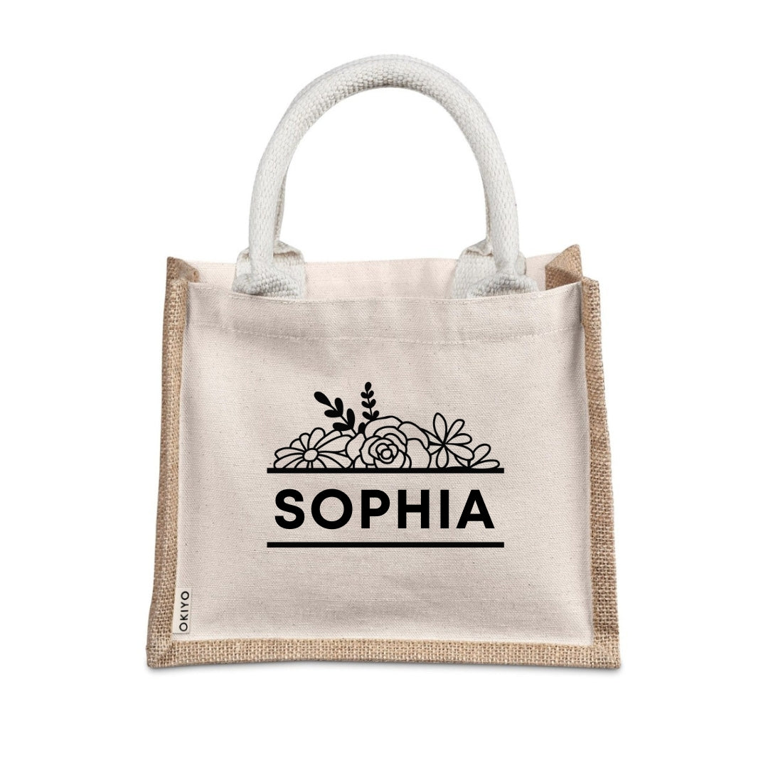 personalised mini gift favour bag