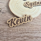 Name Place Holders - Retro Style, wood, place card