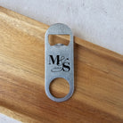 Mini Bar Blade Bottle Openers, stainless steel, silver
