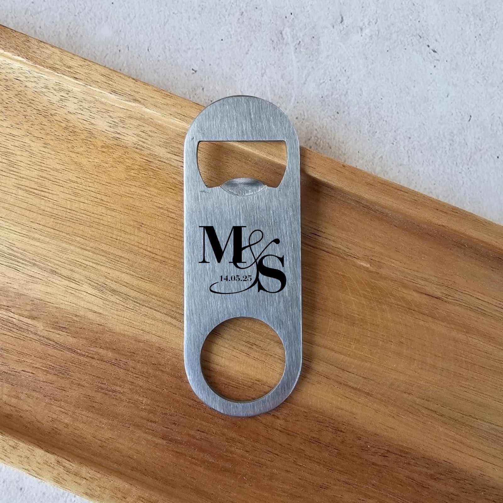 Mini Bar Blade Bottle Openers, stainless steel, silver