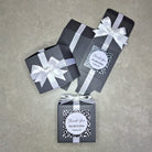 Personalised Black Cube Shaped Favour Box DIY Merrypak