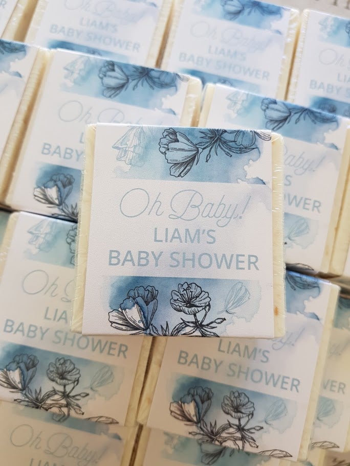 Baby shower design soap