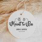 Meant to Bee - Simple Thank You Tags Personalise it Simply Design Studio Round White