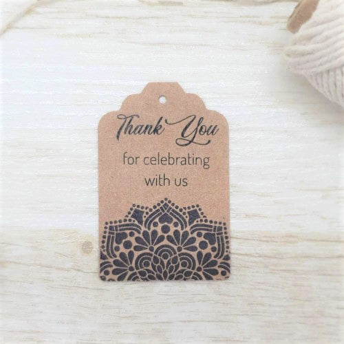 Personalised-kraft-mandala-thank-you-tag