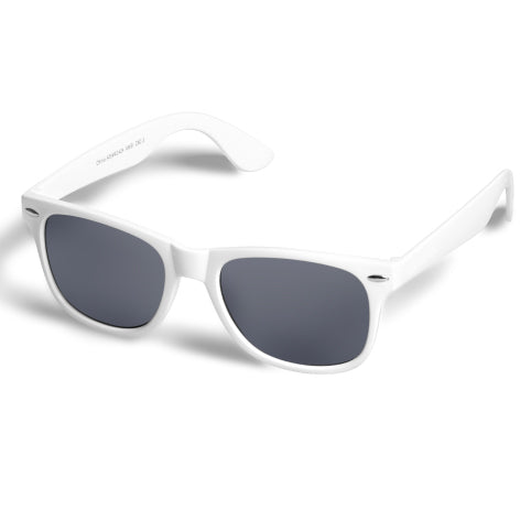 White retro sunglasses