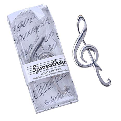 Symphony Chrome Music Note Bottle Opener