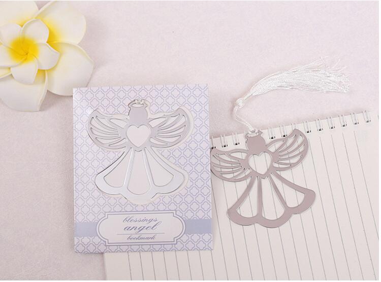 Blessings of an Angel Bookmark Practical Cheers Wedding Favours 