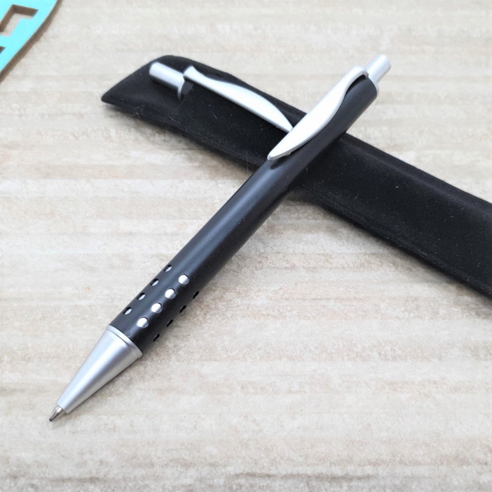 Love Letters inspired Black Pen, black, wedding favour