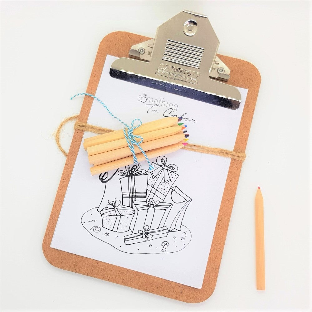 Kids Colouring Set - Pencils/Crayons