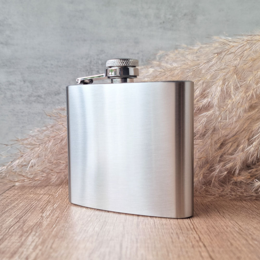 hip flask wedding favour 150ml