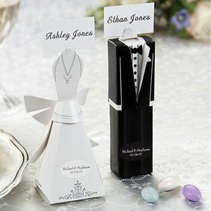 Formal Gown & Tux Wedding Boxes (SOLD IN SETS OF 10), wedding favour