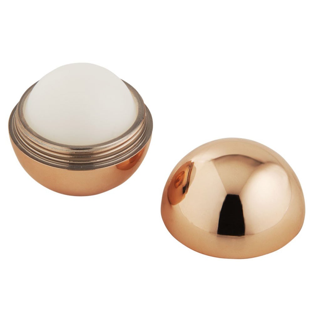Shiny Sphere Lip Balm in Rose gold, Silver & Gold Jewelry Amrod Rose Gold