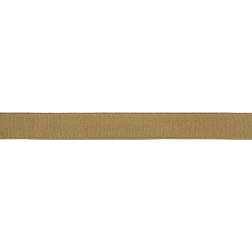 Old gold satin ribbon