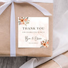 Square Sticker - Autumn Hues Personalise it Simply Favours
