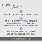 HOW TO ORDER