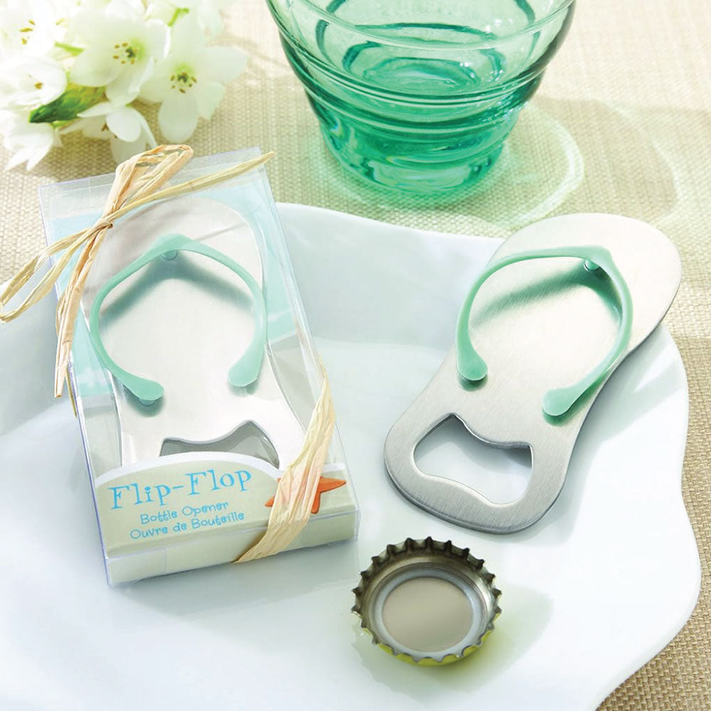Pop the Top Flip flop Bottle Openers, wedding favour