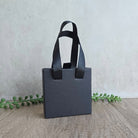 Luxury Black Jewellery Gift Box with Ribbon Handles