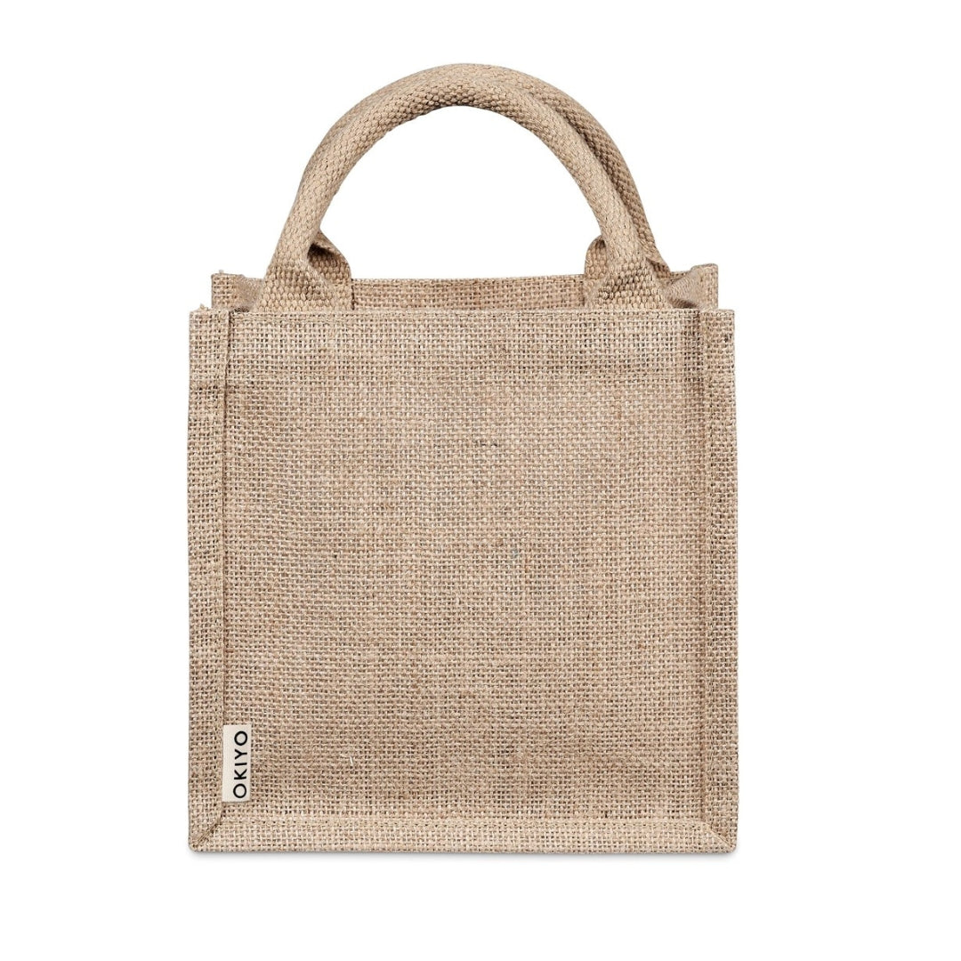 Personalised Mini Jute Bags