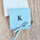 Personalised Faux Suede Jewellery Pouch – Sage green