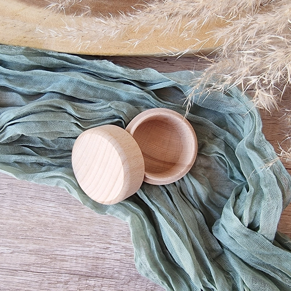 round wooden ring box