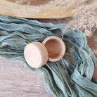 round wooden ring box